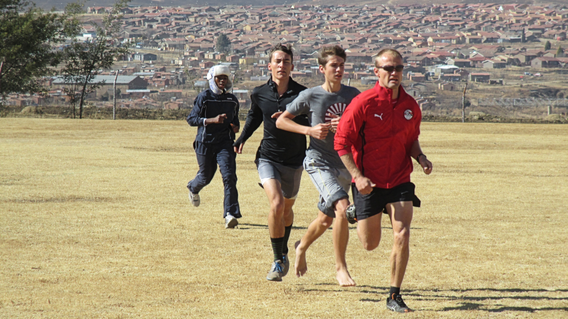 Training camp at altitude 