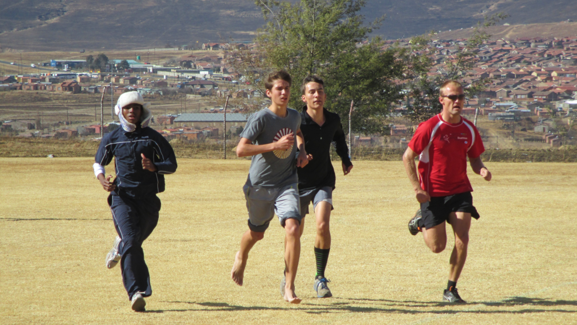 Training camp at altitude 